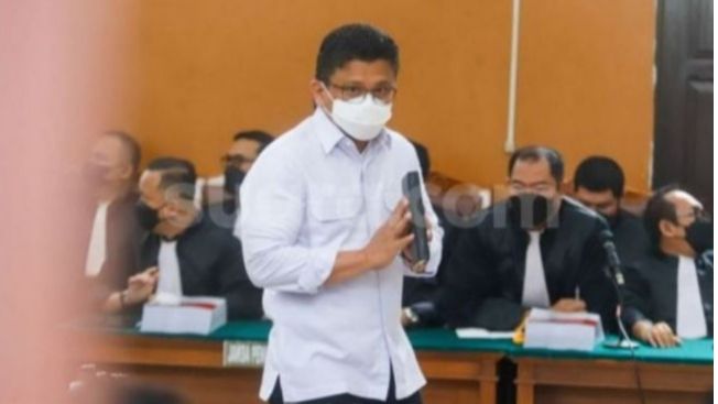 Sidang Ferdy Sambo. (Suara.com/Alfian Winanto)