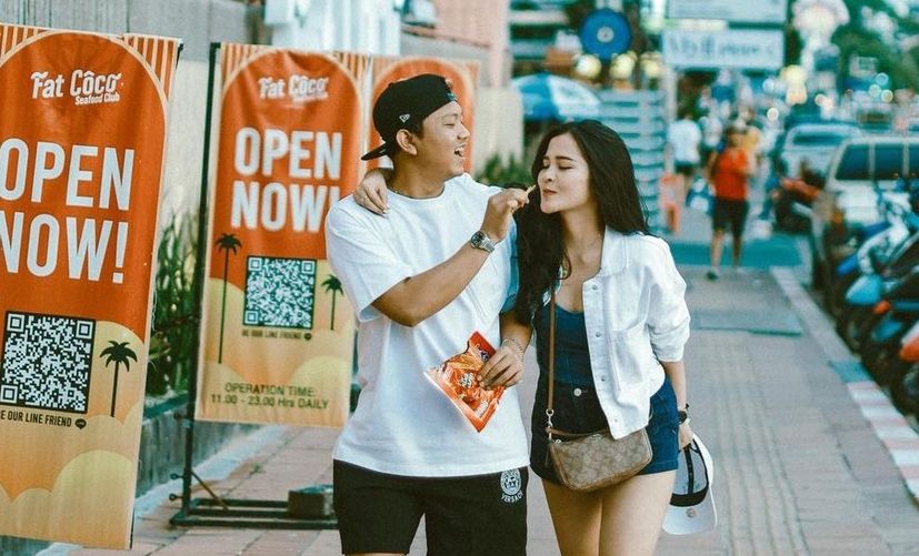 Potret Mesra Denny Caknan dan Bella Bonita Sebelum Nikah (Instagram/@faralljibril)