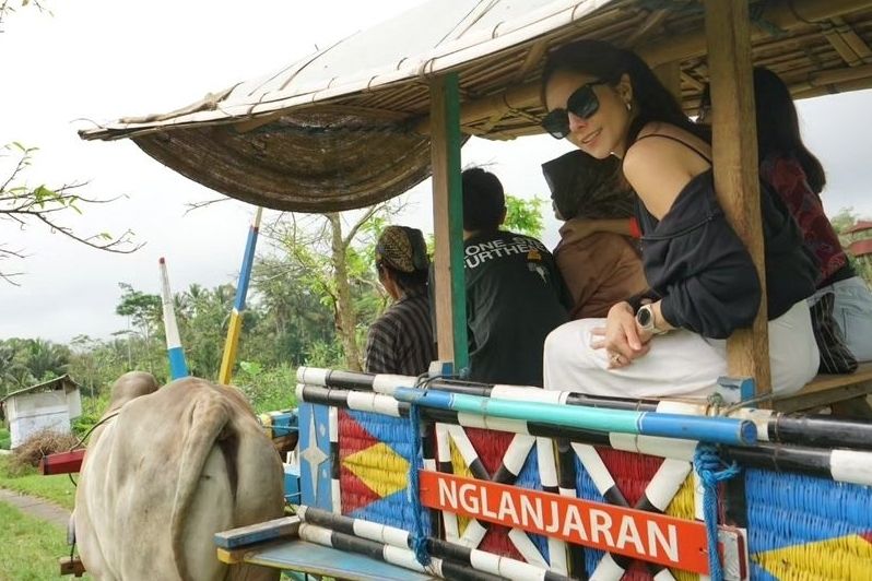 Wulan Guritno Berlibur di Jogja (Instagram)