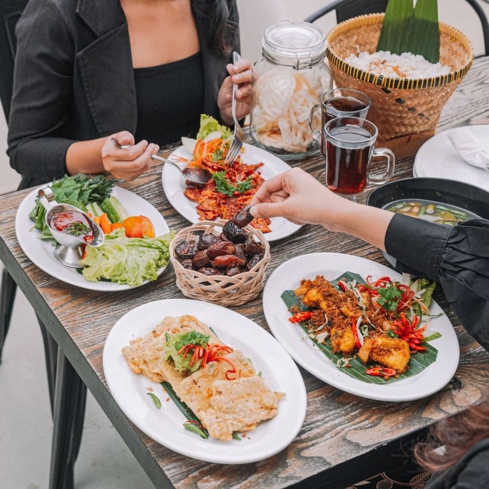 Menu masakan Nusantara di Bell's Place. [Instagram] 