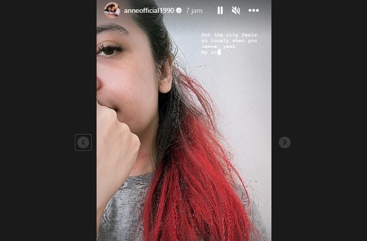 Putri Anne Ungkap Status Hubungan dengan Pria Plontos di Pesta Ultahnya. (Instagram)