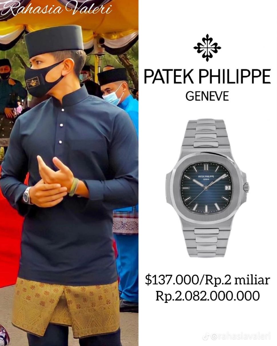 Koleksi Jam Tangan Mewah Pangeran Abdul Mateen (TikTok)