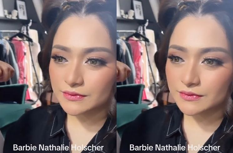 Pemotretan Terbaru Nathalie Holscher Usai Lepas Hijab. (TikTok/@nathalieholscher14)