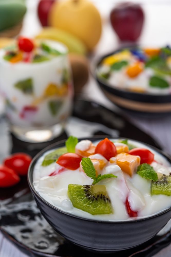 Sajian salad buah creamy (Freepik/jcomp)