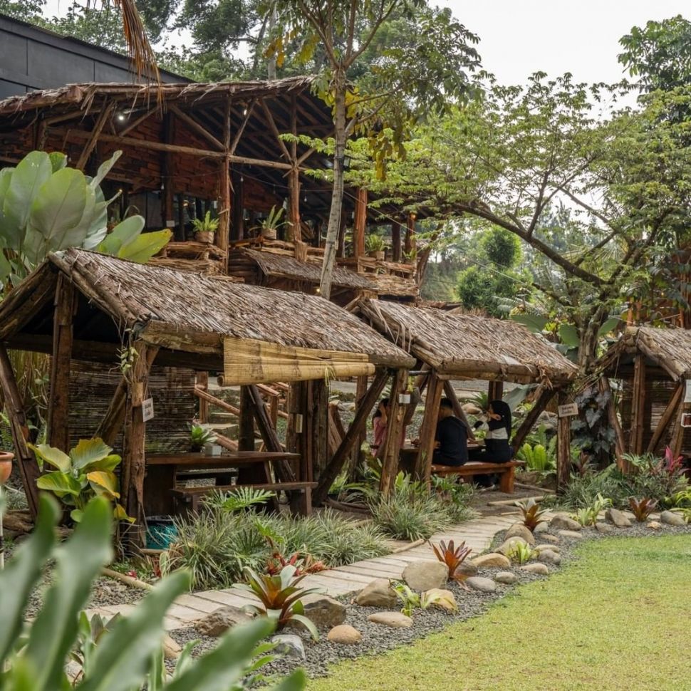 Restoran rumah pohon di KM Zero Sentul. [Instagram] 