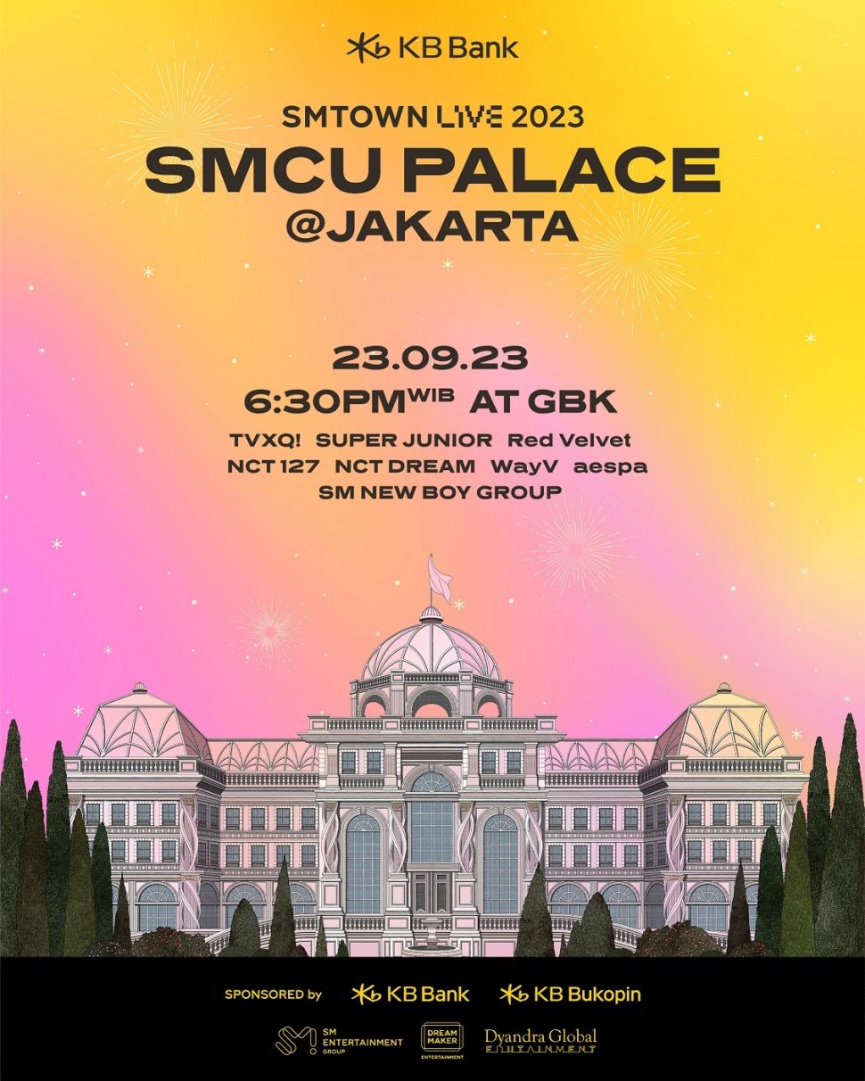 Poster konser SMTOWN di GBK. (Istimewa)