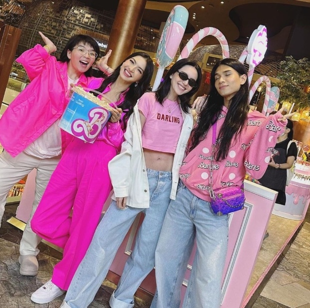 Potret Raline Shah Nonton Film Barbie di Thailand. (Instagram/ralineshah)