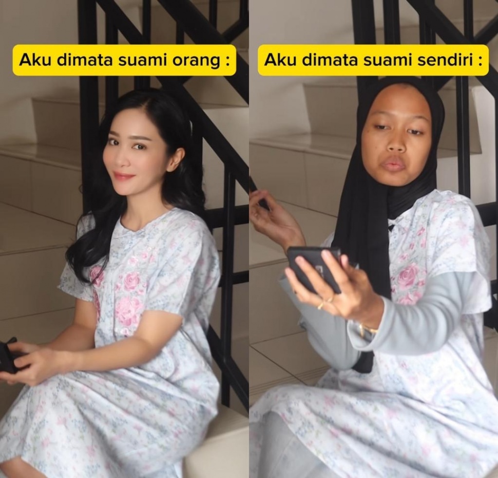 Tangkapan Layar Video Parodi Bunga Zainal. (Instagram Bunga Zainal)