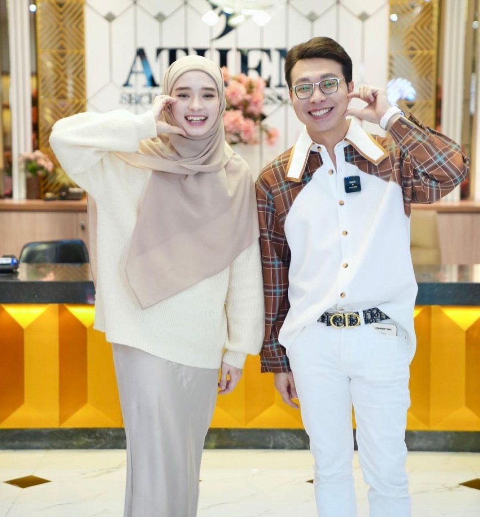 Inara Rusli dan dr. Richard Lee. (Sumber: Instagram @dr.richard_lee)