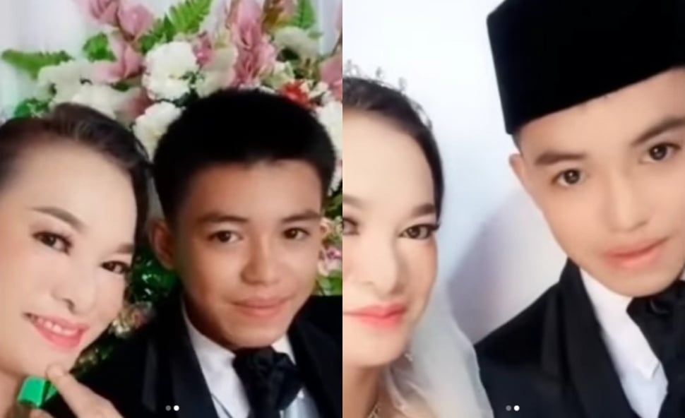 Pasangan suami istri beda usia 25 tahun di Sambas (Instagram)