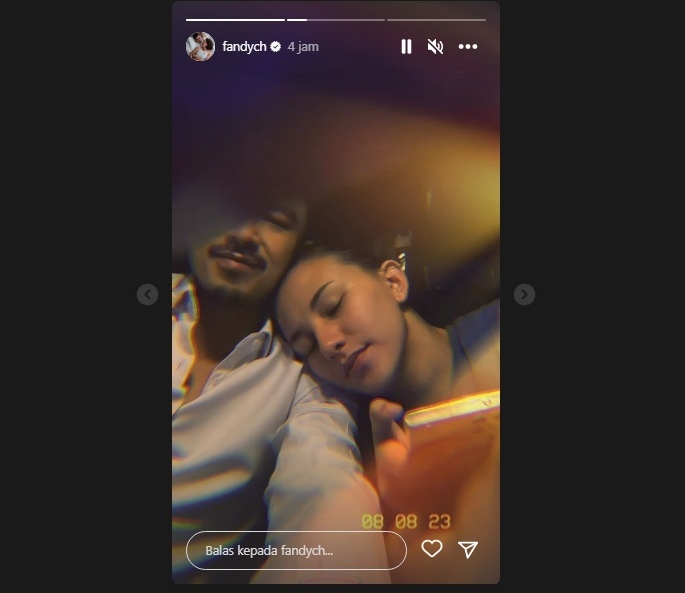 Fandy Christian dan Dahlia Poland [Instagram] 