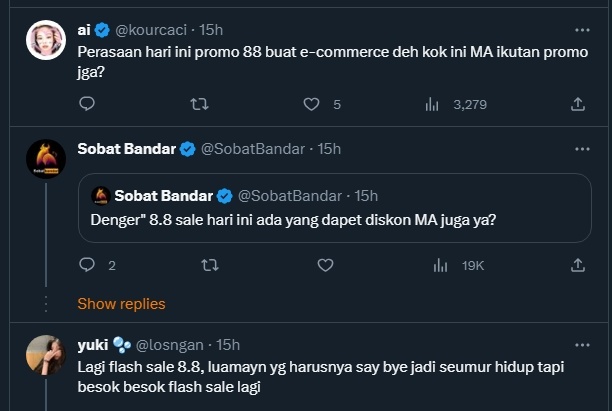 Netizen sindir pengurangan hukuman Ferdy Sambo. (Dok. Twitter)