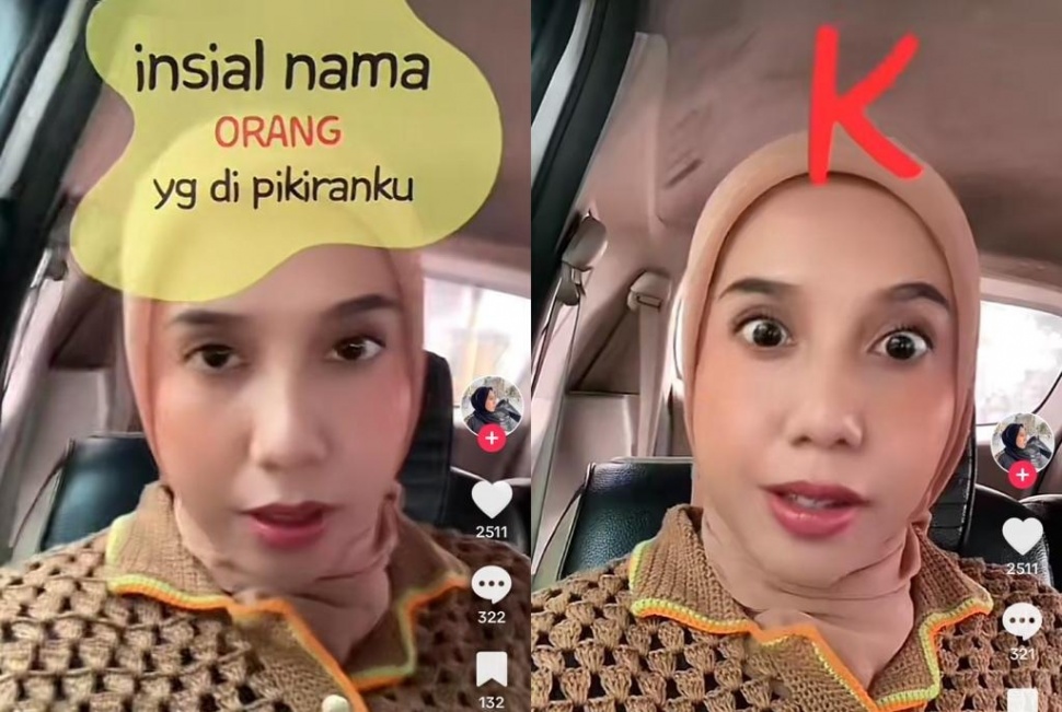 Nadya Arifta main filter di TikTok (TikTok Nadya Arifta)