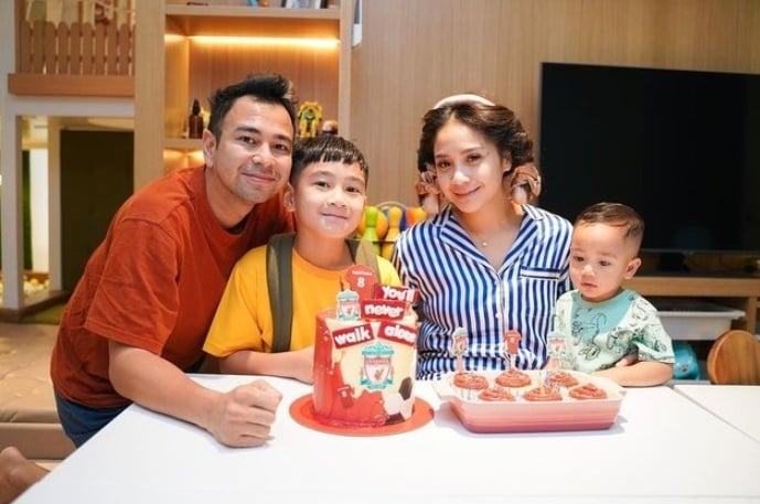 Potret Ulang Tahun Rafathar (Instagram/@raffinagita1717)