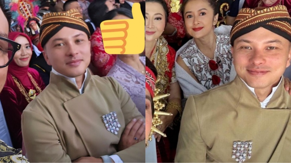 Penampilan Nicholas Saputra di Upacara Peringatan HUT Ke-78 RI (Instagram)