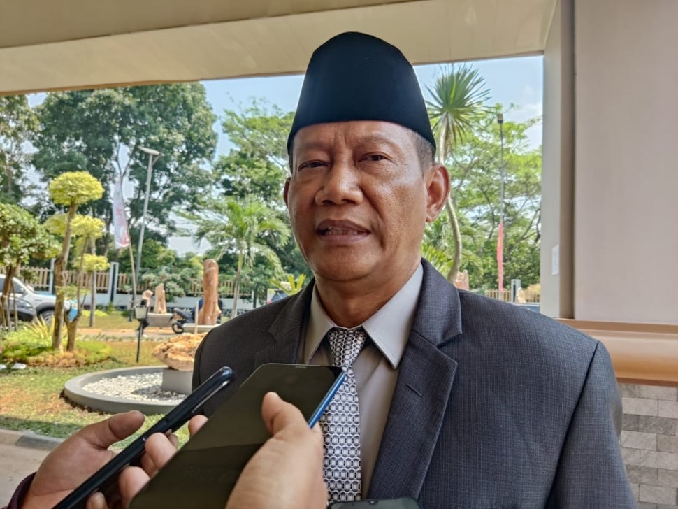 Kepala Dinas Lingkungan Hidup Provinsi Banten Wawan Gunawan. [Yando Sofyan/SuaraBanten.id]