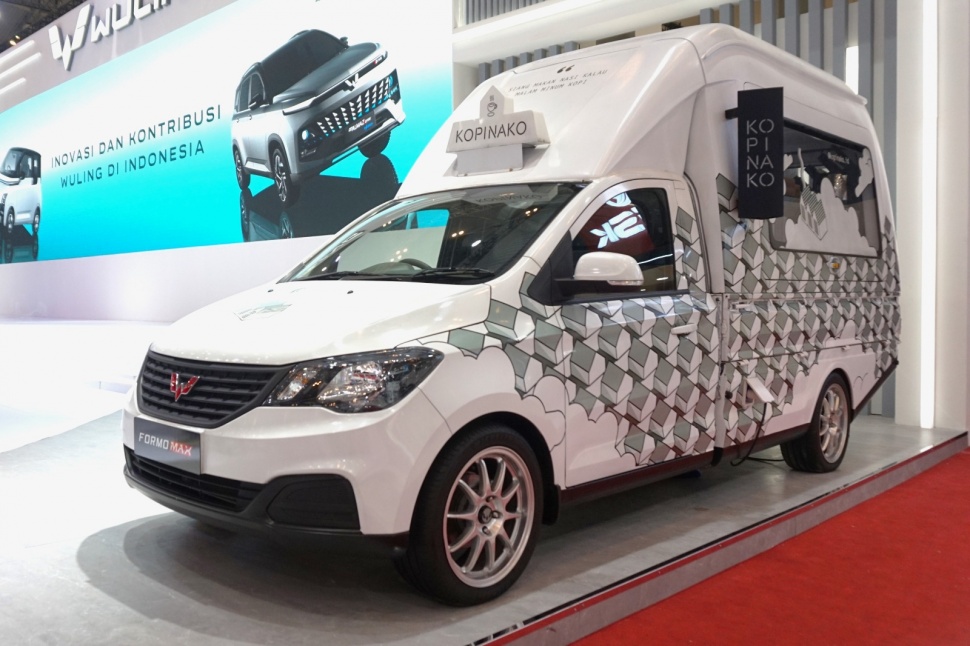 Wuling Formo Max Kolaborasi dengan Kopi Nako. (Foto: Wuling)