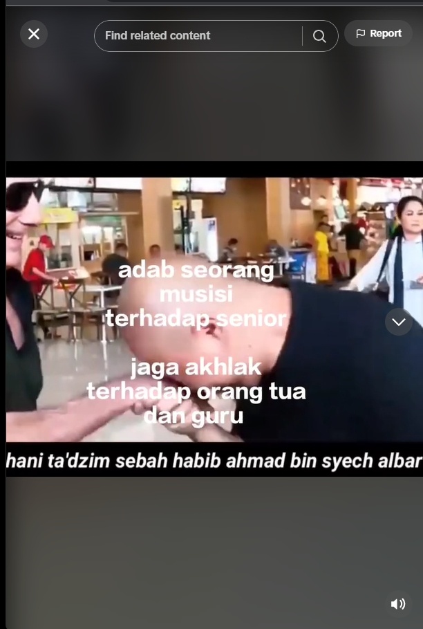 Ahmad Dhani bertemu Ahmad Albar (TikTok)