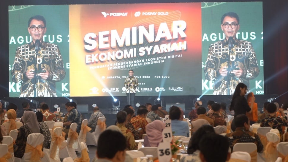 Perkuat Ekonomi Syariah, Pos Indonesia Luncurkan Pospay Gold. (Dok:Pos Indonesia)