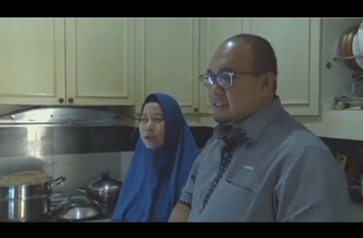 Rumah Azizah Salsha Istri Pratama Arhan. (YouTube Bintang Mas Entertainment)