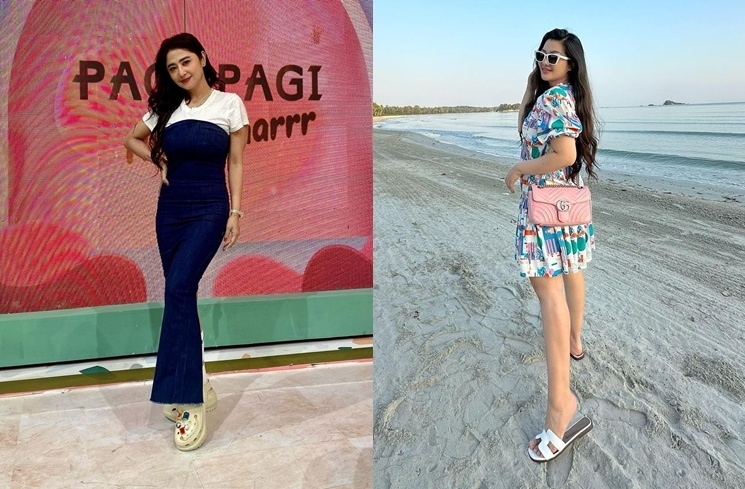 Dewi Perssik and Fitri Carlina's style battle (Instagram/@dewiperssik9/@fitricarlina)