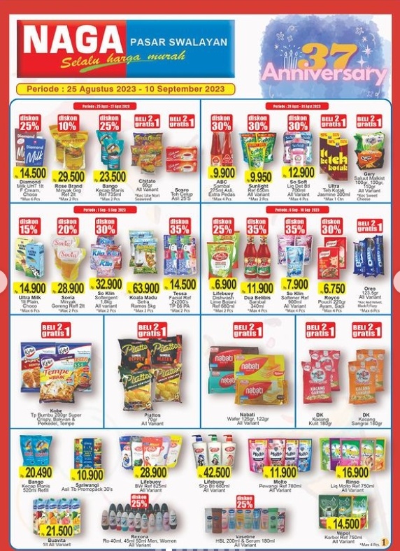 Katalog Promo Belanja Naga Swalayan 