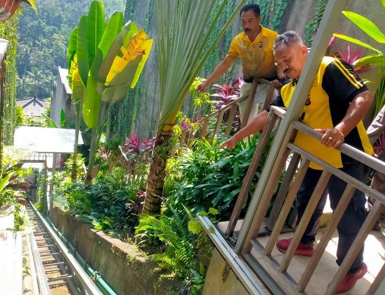 Kondisi lift yang Tewaskan 5 orang di resort di Ubud, Kabupaten Gianyar, Jumat (1/9/2023) [Istimewa] 