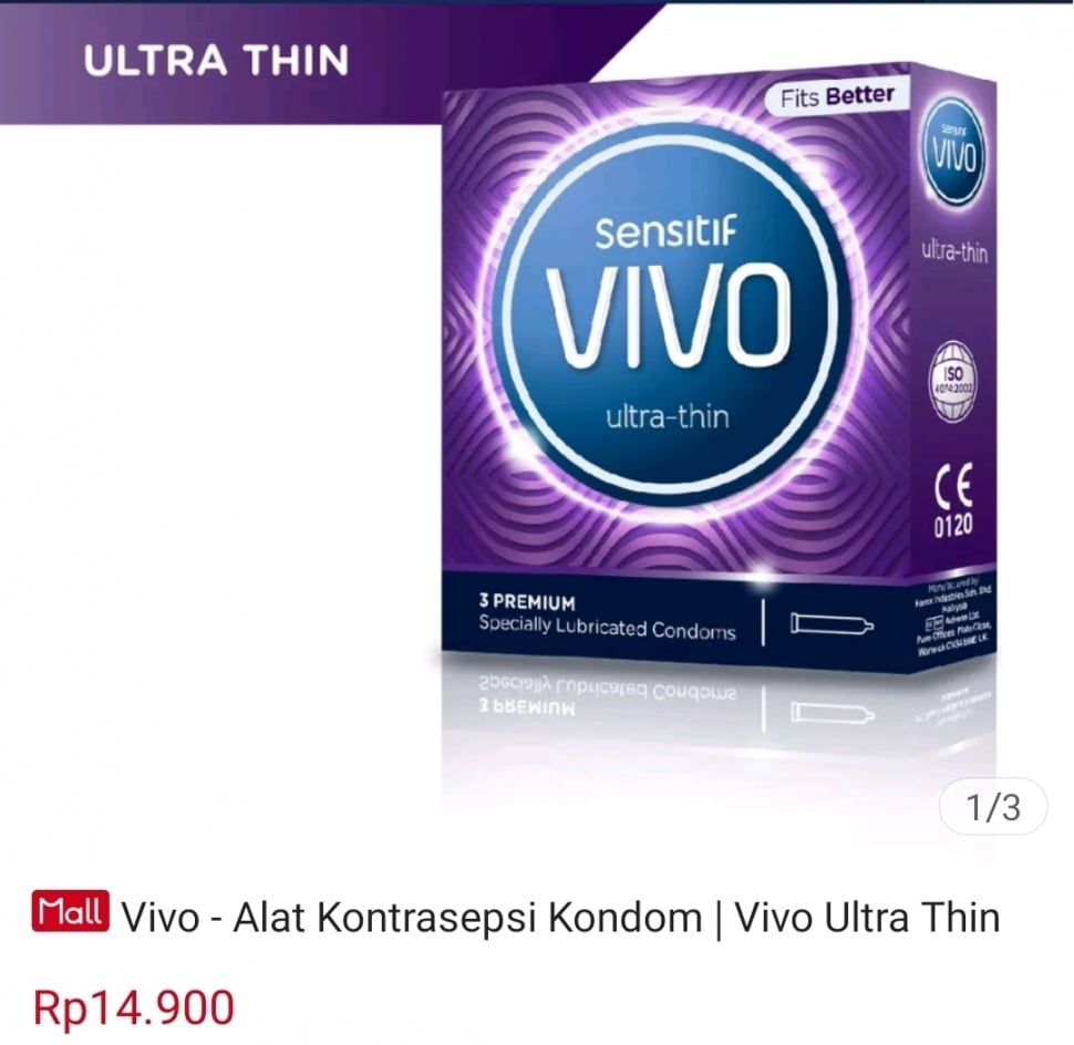 5 Rekomendasi Kondom Super Tipis. (Dok. Shopee)