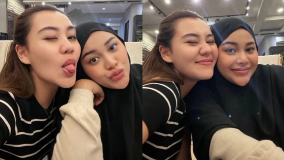 Persahabatan Aurel Hermansyah dan Aaliyah Massaid (Instagram)