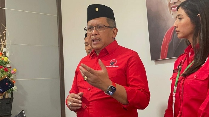 Sekretaris Jenderal DPP PDIP, Hasto Kristiyanto. (Suara.com/Bagaskara)