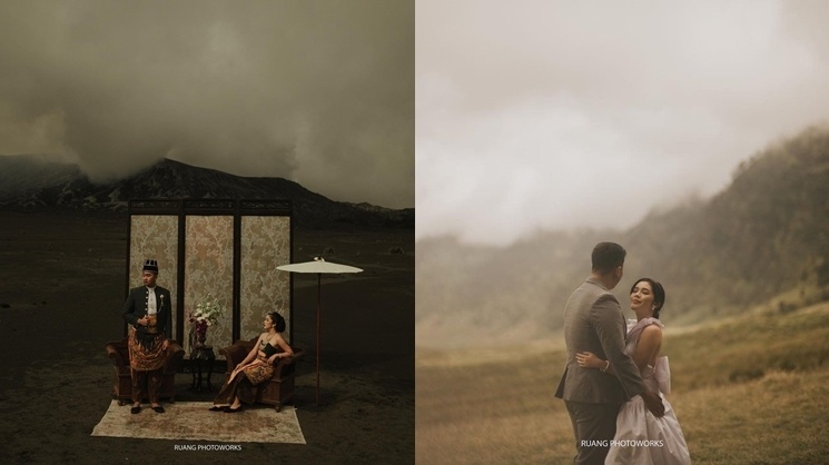 Artis Prewedding di Bromo (Instagram/@ruangphotoworks)