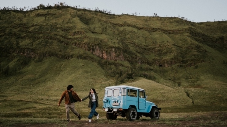 Artis Prewedding di Bromo (Twitter/@jojosuherman)