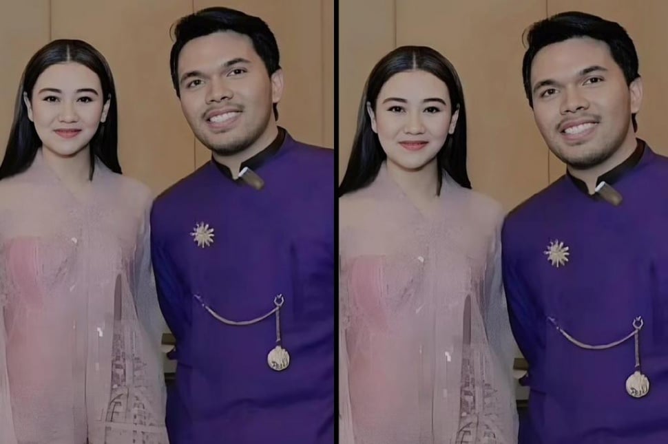 Aaliyah Massaid dan Thariq Halilintar. (TikTok)