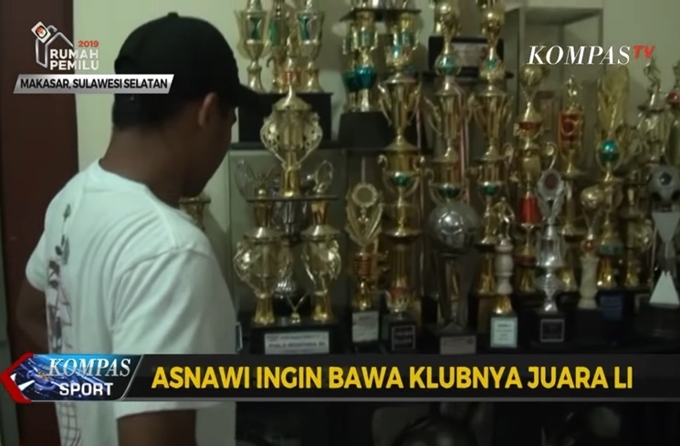 Rumah Asnawi di Makassar. (YouTube KompasTV)