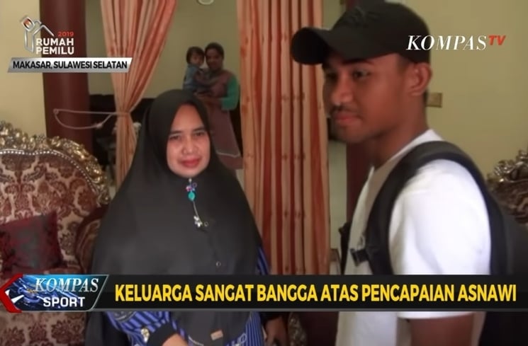 Rumah Asnawi di Makassar. (YouTube KompasTV)