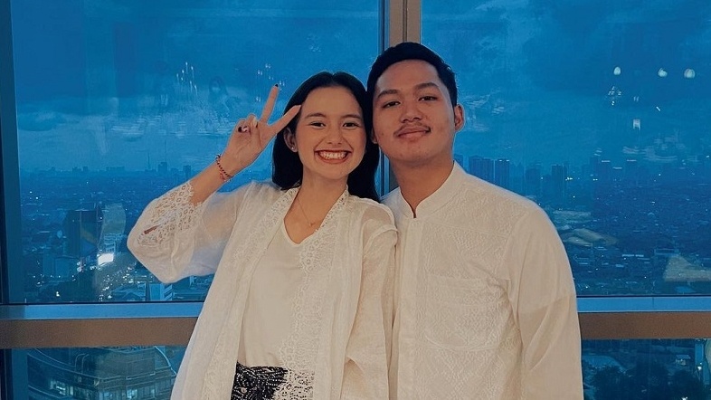 Sarah Menzel dan Azriel Hermansyah (Instagram/@azriel_hermansyah)