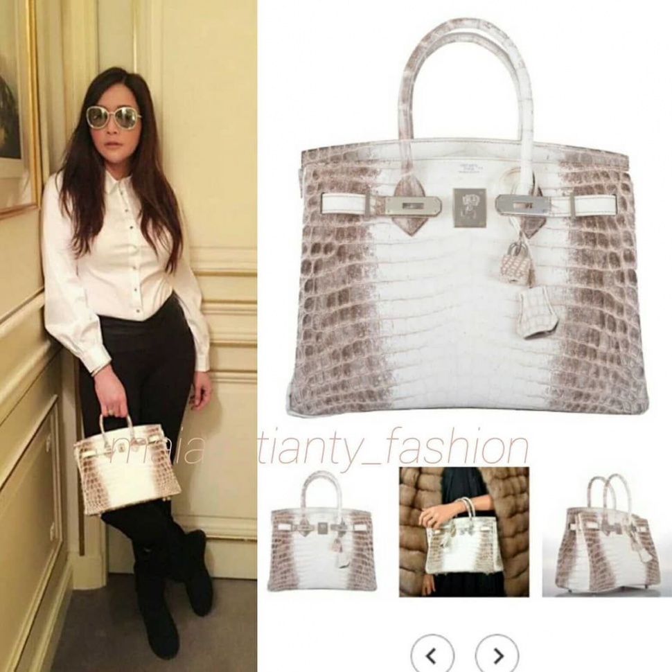 Koleksi Tas Hermes Maia Estianty (Instagram/@maiaestianty_fashion)