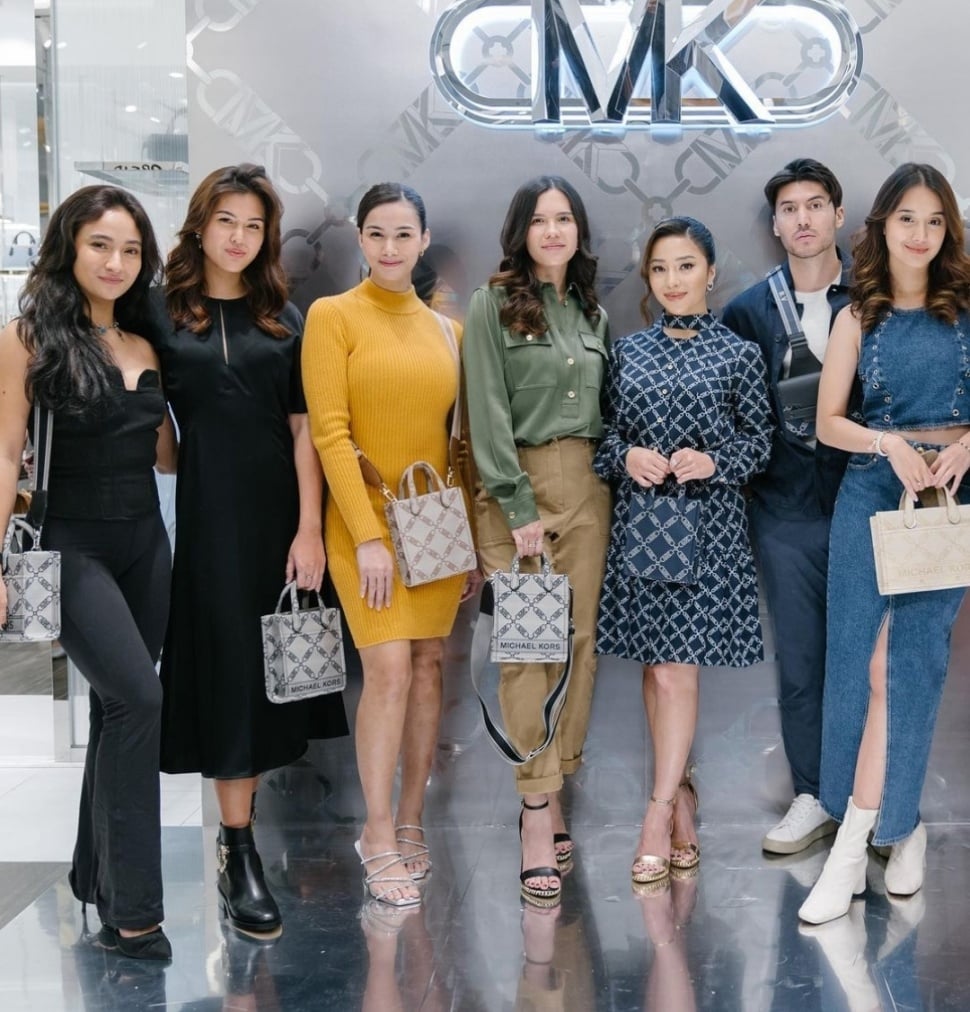 Potret Nikita Willy Hadiri Peluncuran Koleksi Terbaru Michael Kors (Instagram)