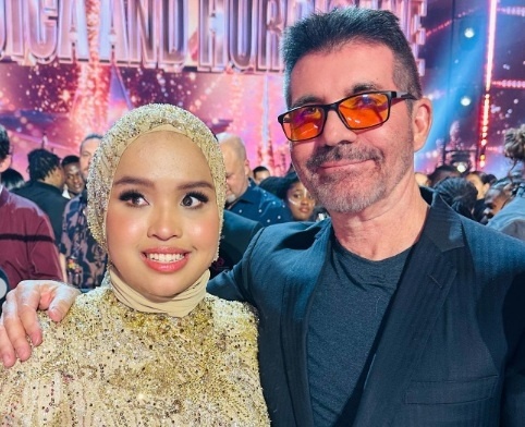 Putri Ariani dan Simon Cowell [Instagram/arianinismaputri]