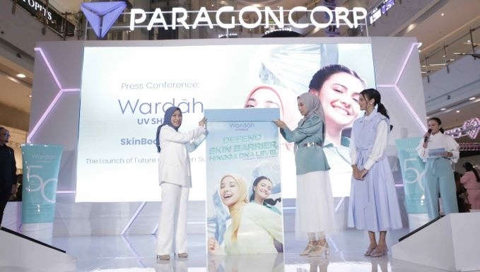 Konferensi pers peluncuran Wardah UV Shield. (Lilis/Suara.com)