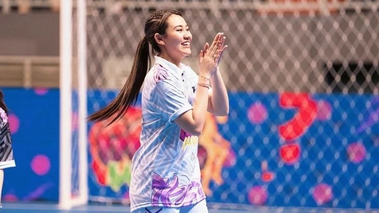 Potret Aaliyah Massaid Main Futsal (Instagram/@aaliyah.massaid)