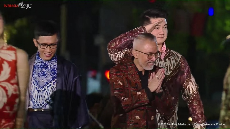 7 Potret Artis di 'Istana Berbatik. (Dok. YouTube/Sekretariat Presiden)