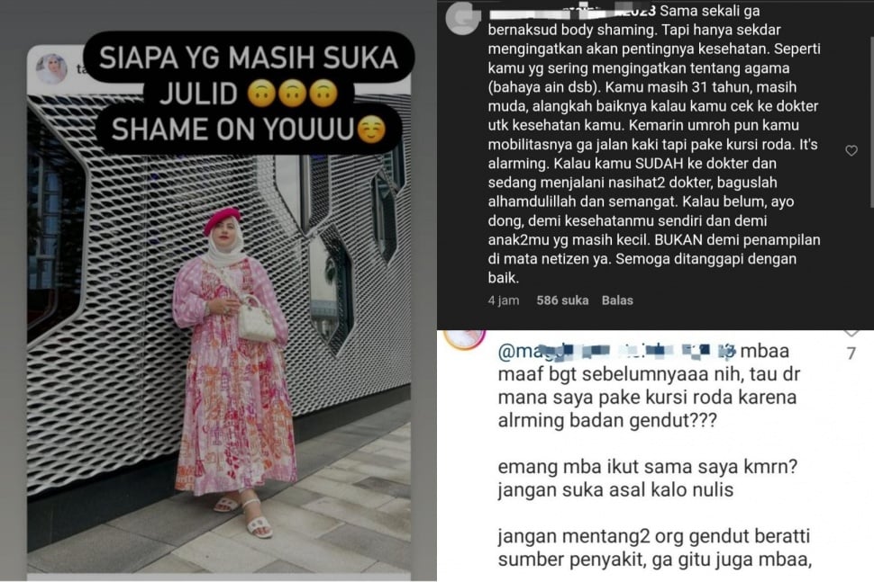 Tasyi Athasyia Ngamuk Kena Body Shaming (Instagram)