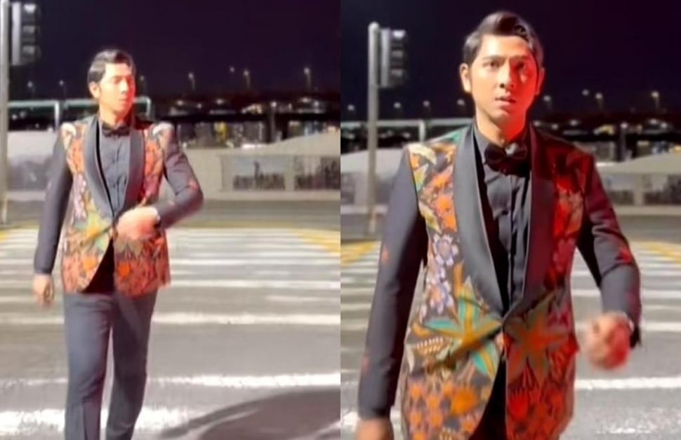 Penampilan Arya Saloka di Busan, Korea Selatan (TikTok Arya Saloka)