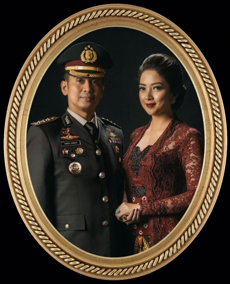 Kombes Irwan Anwar dan Andi Tenri  (IG/irwananwar_94)