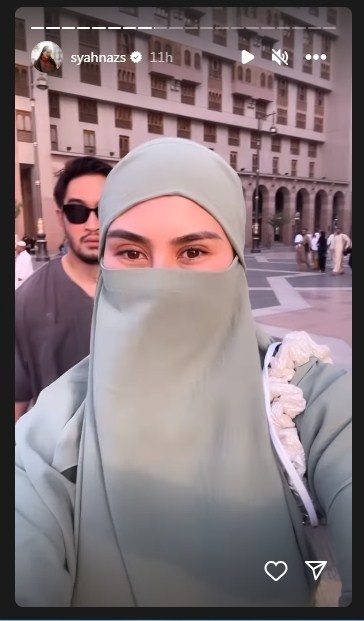 Unggahan Syahnaz Sadiqah [Instagram/@syahnazs]