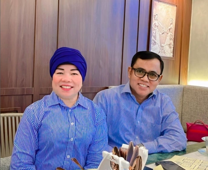 Dewi Zuhriati dan Haji Faisal (instagram)