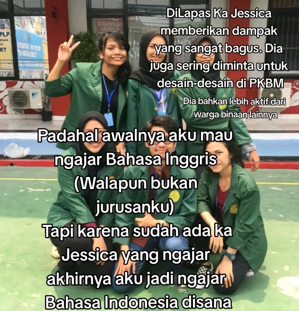 Viral Wanita Ini Ngaku Pernah KKN di Lapas dan Bertemu Jessica Wongso: Dia Ramah Banget (TikTok/@dithayou)