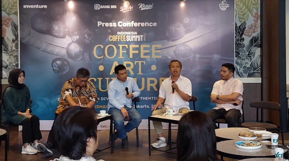 Indonesia Coffee Summit (ICS). (Suara.com/Lilis Varwati)