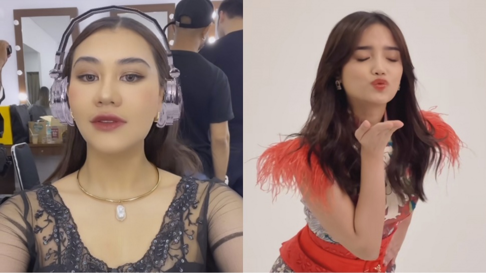 Adu Gaya Fuji dan Aaliyah Massaid di TikTok Awards (TikTok/Instagram)